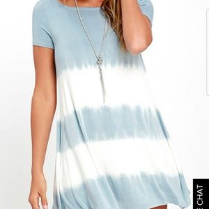 Lulus dip dye swing dress